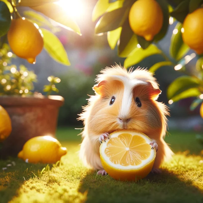 Kan marsvin tåle citron?