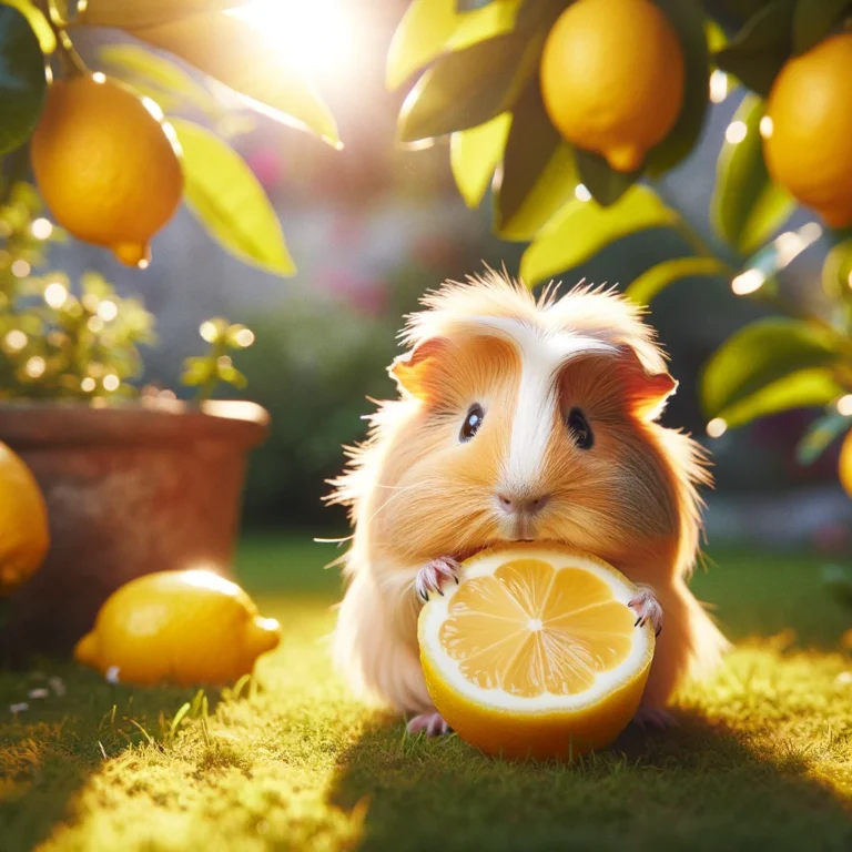 Kan marsvin tåle citron?