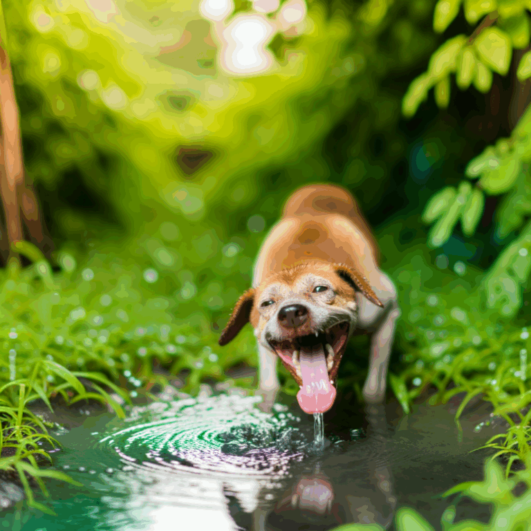 Kan hunde drikke regnvand