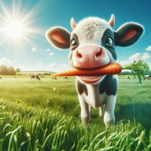 Kan køer tåle gulerødder som en del af deres kost?